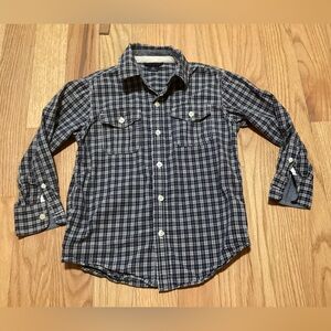 Gap Plaid Button-Up Shirt